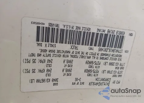 2006 Dodge Ram 1500 Slt из США, поврежденный, VIN 1D7HA18N16J201405